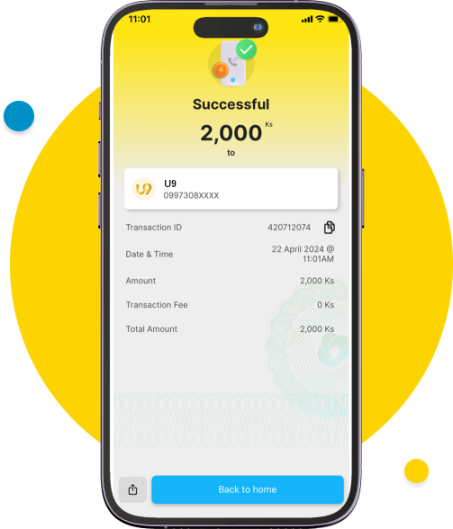 Your topup is completed.