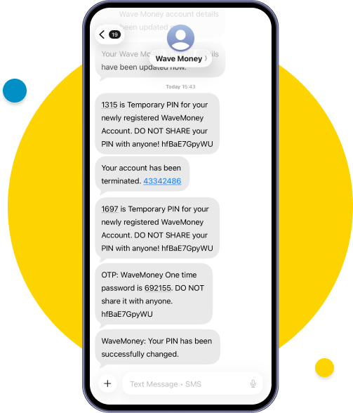 A Temporary PIN will be sent via SMS for the shop that has successfully passed the review.
