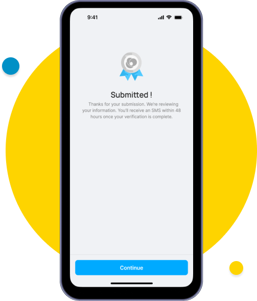 Your information is all submitted.