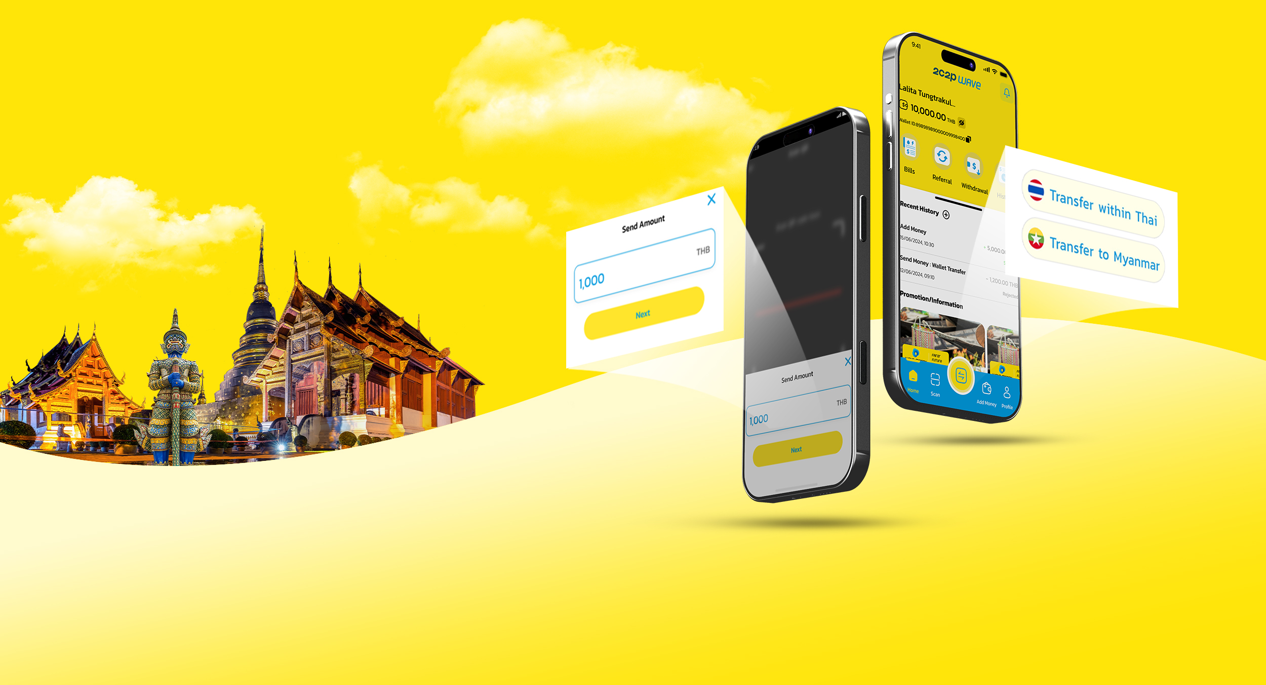 Transfer Money (Within Thai)